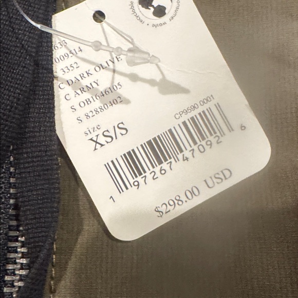 PRICE DROP! Free people Olive Green Jacket with Black Accents - Picture 3 of 8